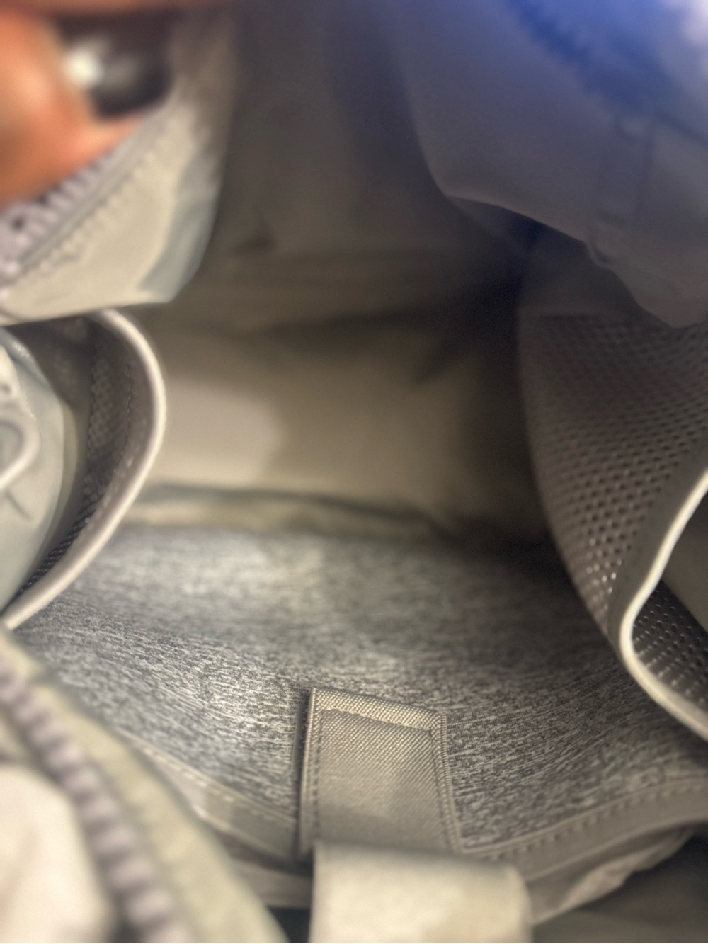 Dagne Dover Small Landon Carryall in color Heather Grey - Picture 3 of 4